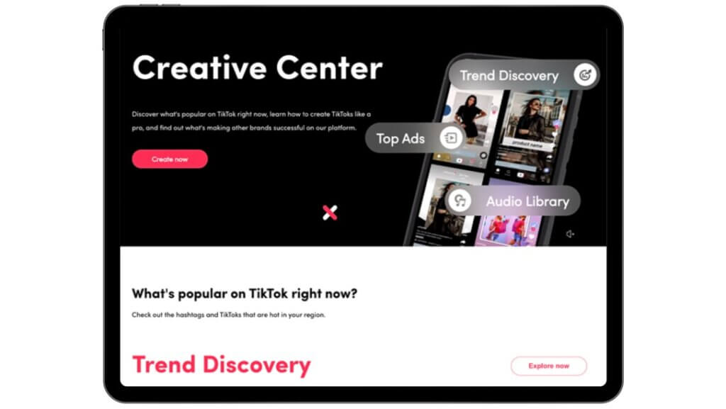 TikTok Creative Center er det mest givende værktøj, når det handler om at dykke ned i data. 